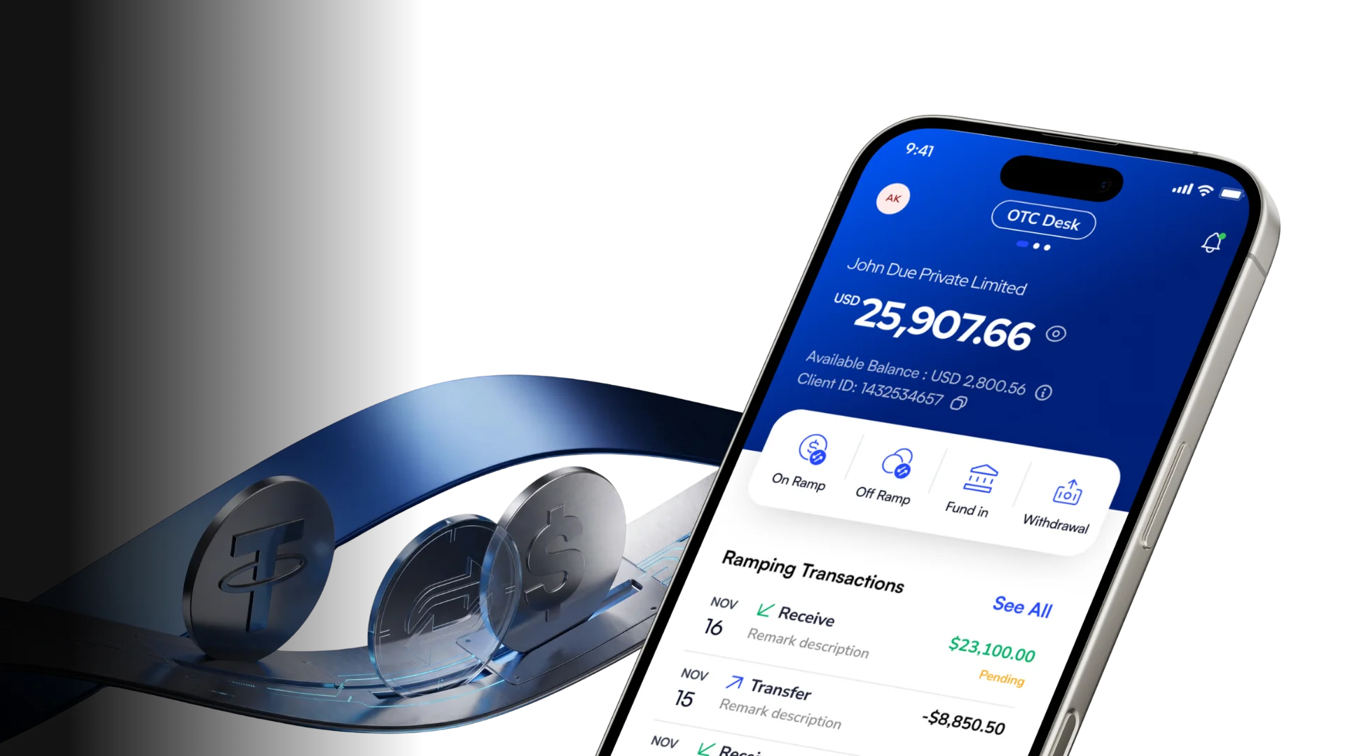 OTC Desk App